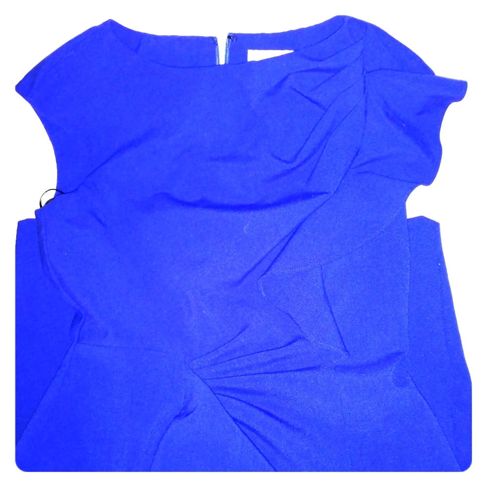 Royal blue dress